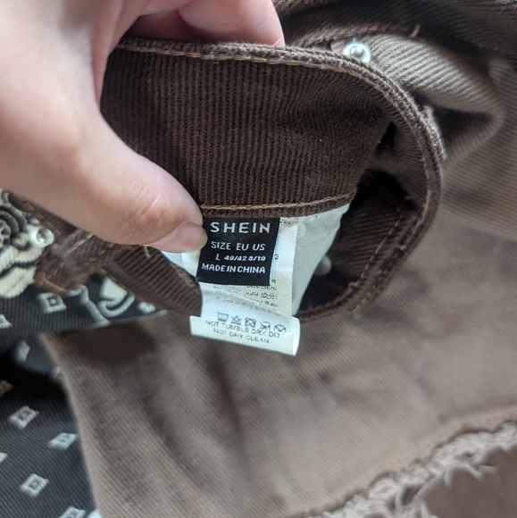 Patchwork Rodeo Country Style Pants - Picture 4 of 6